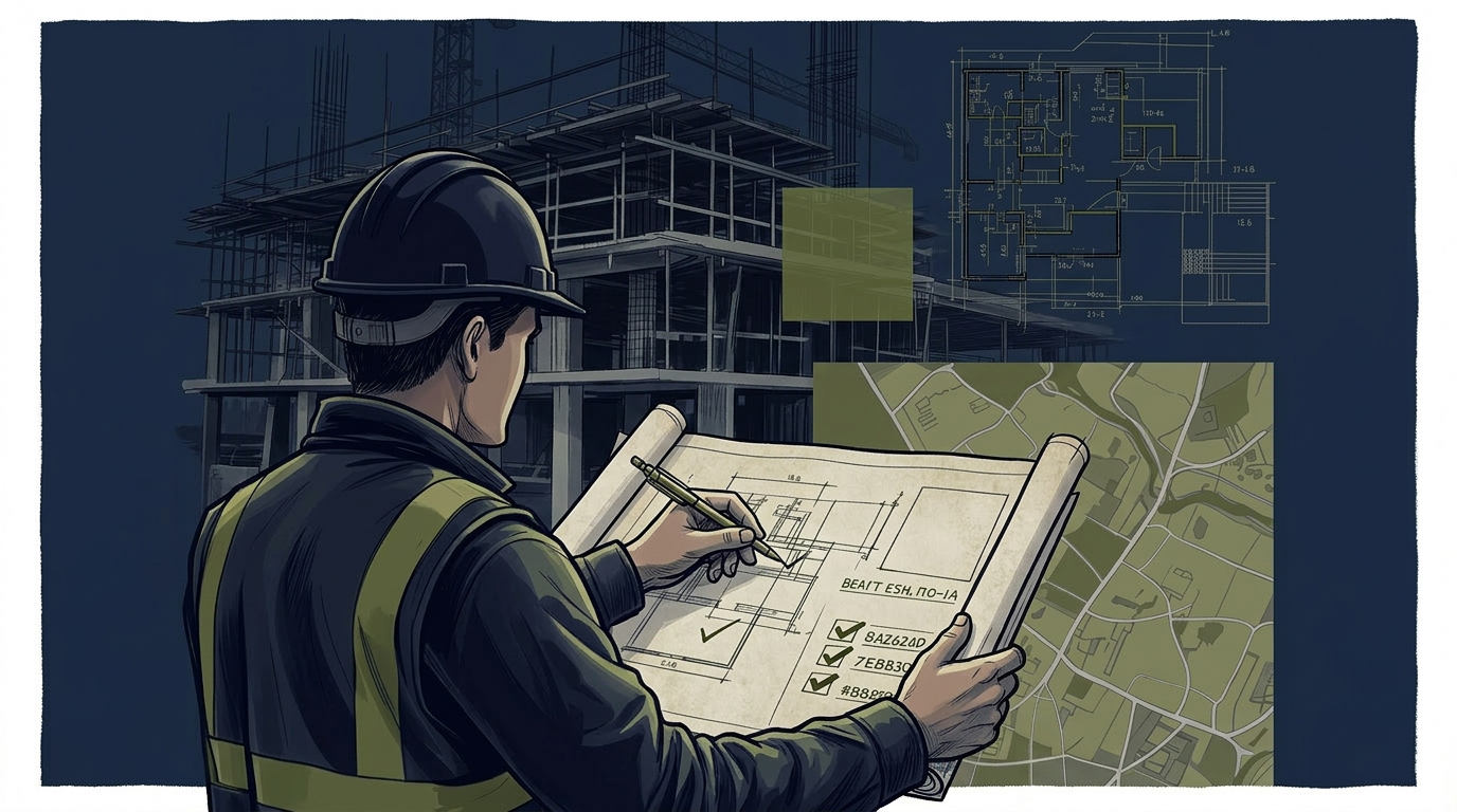 Operação técnica: Engenharia e obra